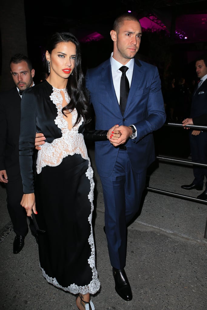 Adriana Lima and Her Boyfriend at Cannes Film Festival 2016