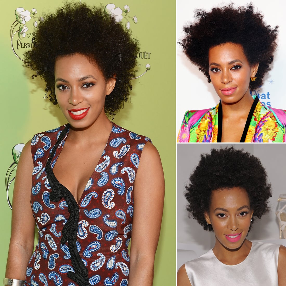 Who Solange Knowles The Look A Natural Afro Although She S Since