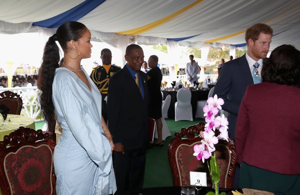 Prince Harry Meeting Rihanna in Barbados 2016