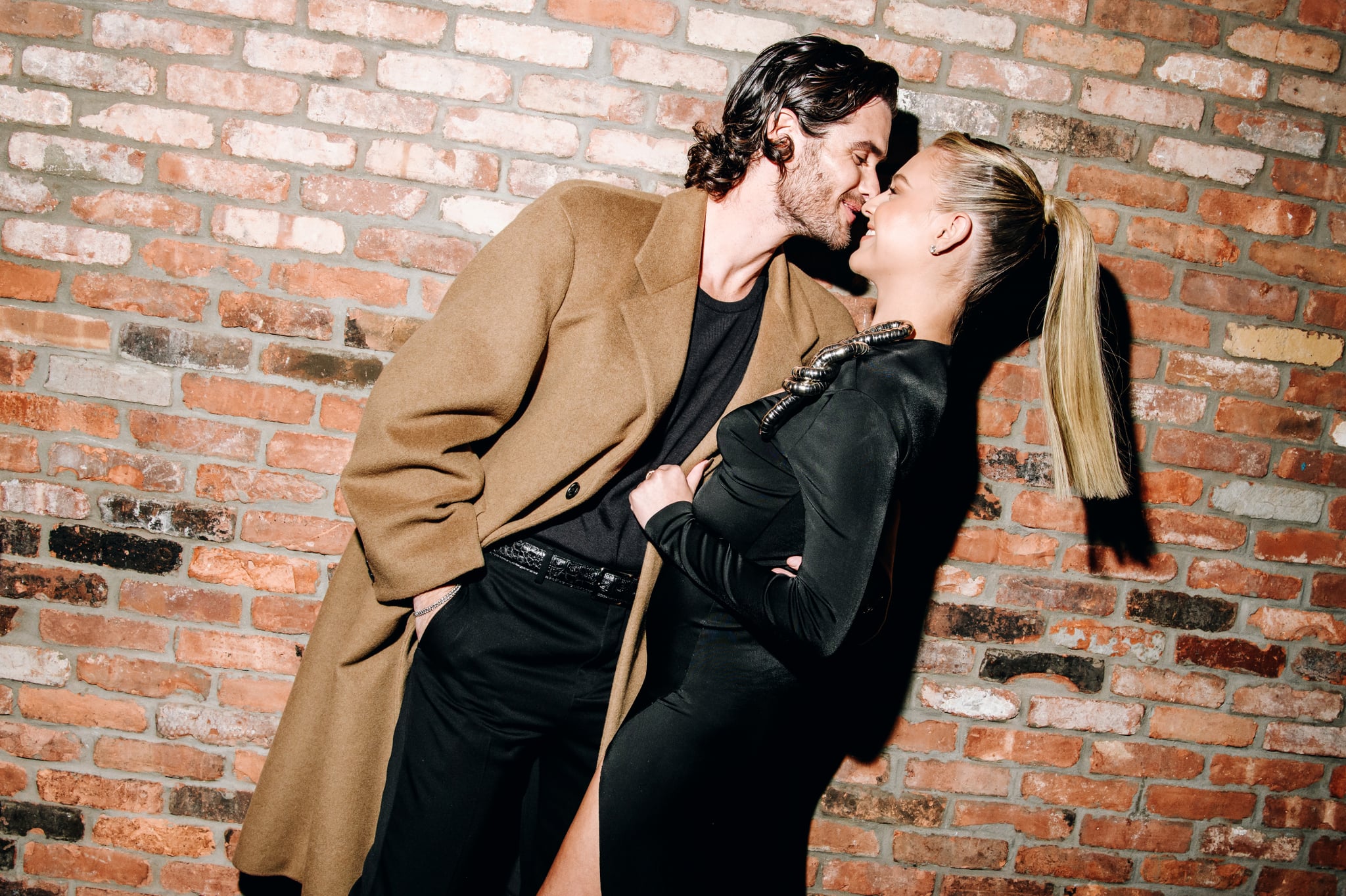 Chase Stokes and Kelsea Ballerini at the Time100 Next Gala held at Second on October 24, 2023 in New York, New York. (Photo by Nina Westervelt/WWD via Getty Images)