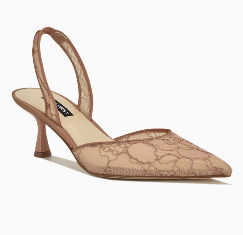 Nine West Rizze Women's Pointy Toe Slingback Pumps