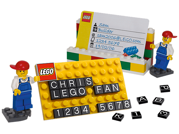 Lego Business Card Holder