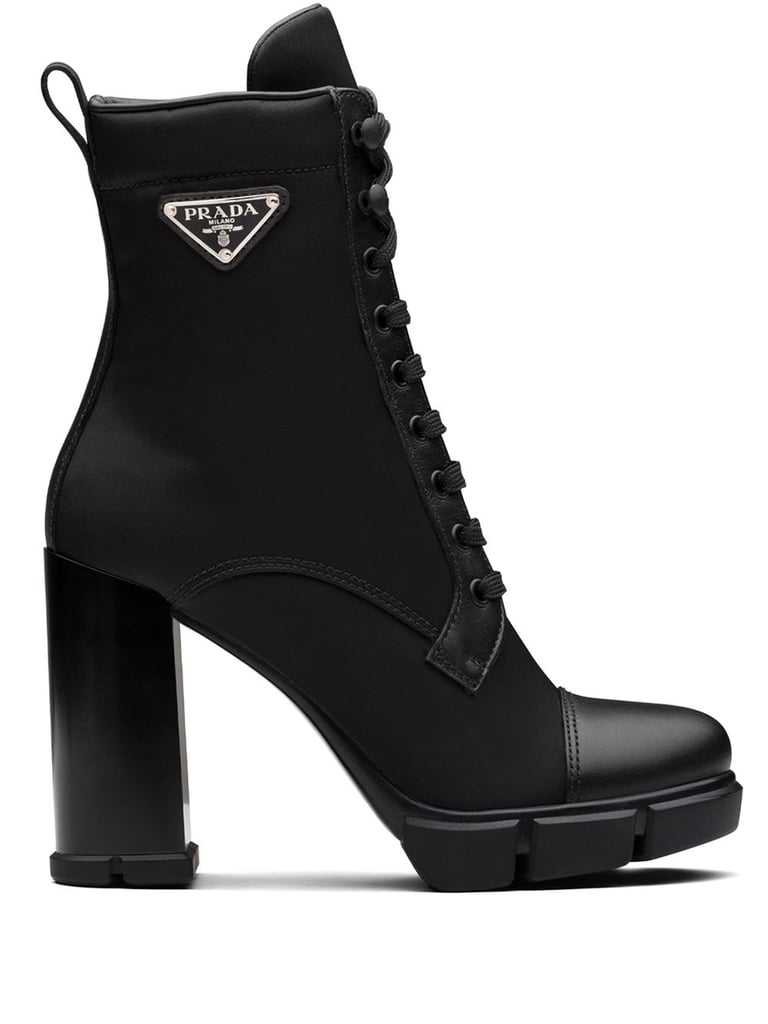 Prada Triangle-Logo 110mm Boots