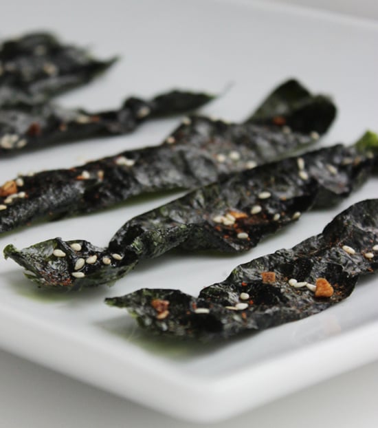 Sesame-Garlic Nori Chips