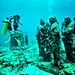 Underwater Art Museum in Cancun, Mexico