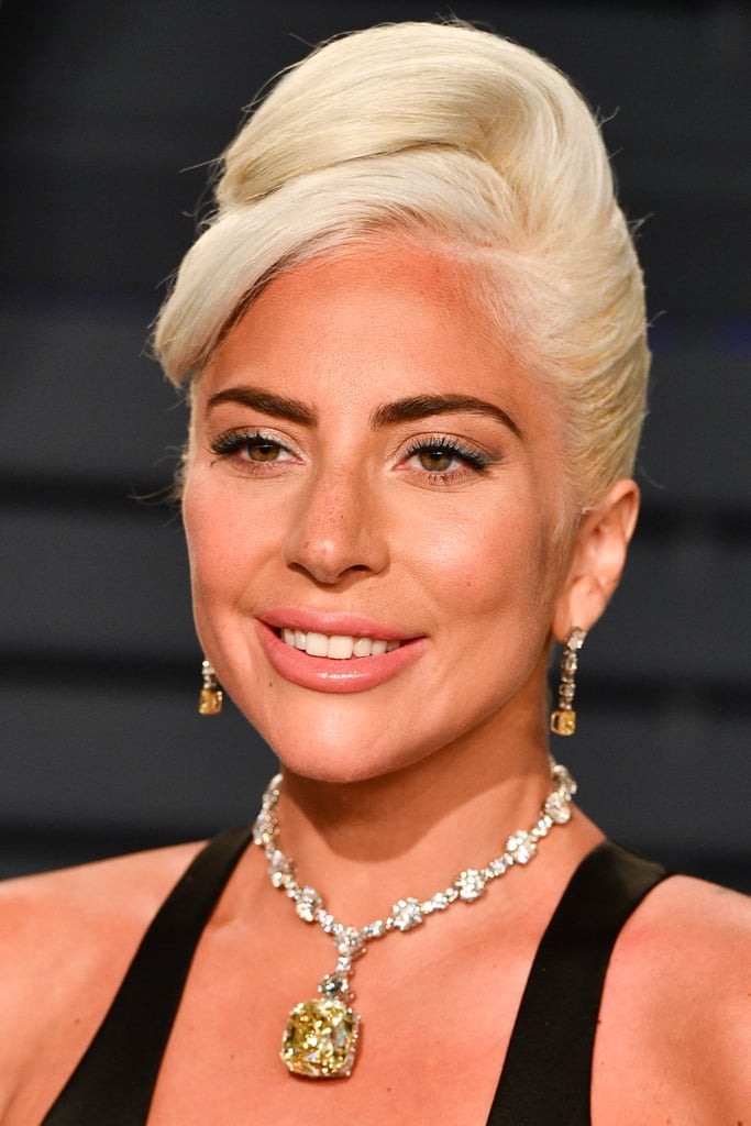 Lady Gaga Wears 128-Carat Yellow Tiffany Diamond Necklace to 2019 Oscars