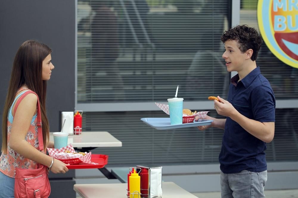 Meanwhile, Luke (Nolan Gould) meets a new girl (Katelyn Dunkin) at school.