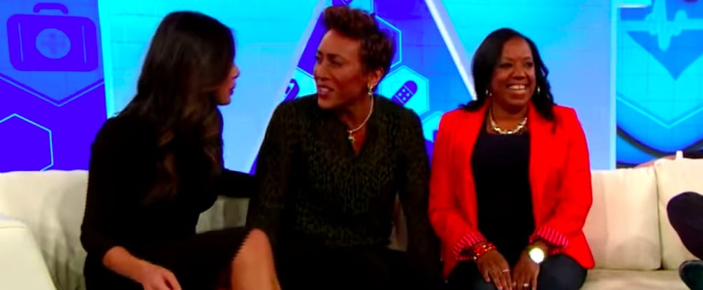 Robin Roberts Meeting With Cancer Nurses on Harry Video
