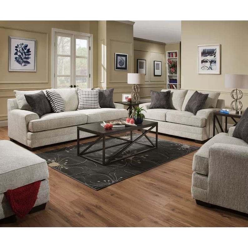 A Contemporary Couch Set: Henthorn Configurable Living Room Set