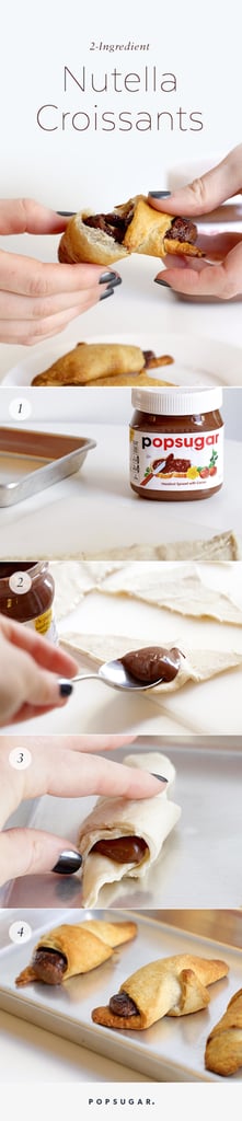 2-Ingredient Nutella Croissants