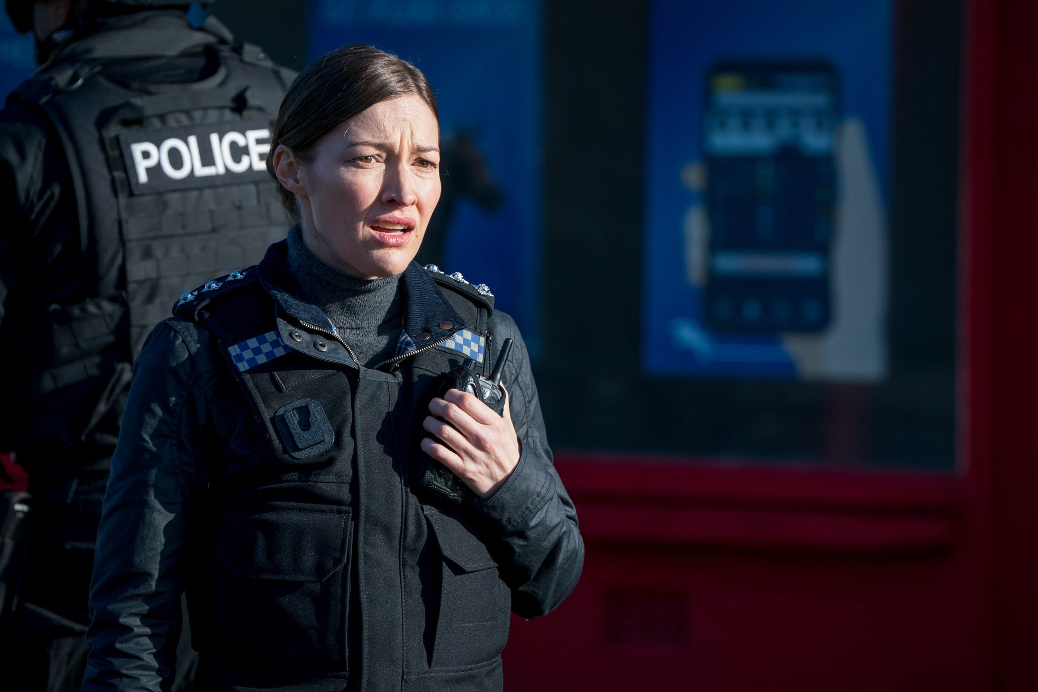 WARNING: Embargoed for publication until 00:00:01 on 16/03/2021 - Programme Name: Line of Duty S6 - TX: n/a - Episode: Line Of Duty - Ep 1 (No. n/a) - Picture Shows:  DCI Joanne Davidson (KELLY MACDONALD) - (C) World Productions - Photographer: Steffan Hill