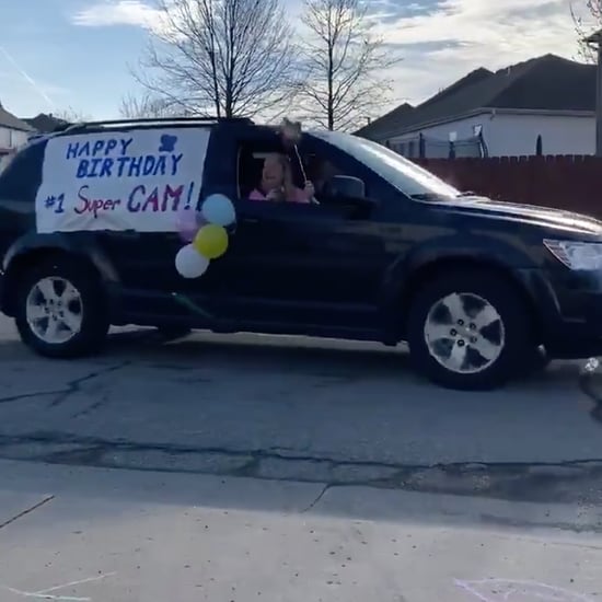 Caravan of Cars Give Birthday Parade to Boy Turning 1