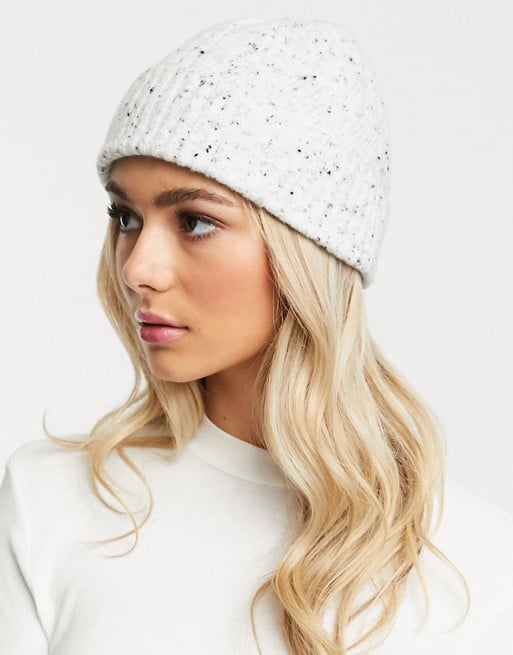 ASOS Design Recycled Polyester Rib Fisherman Beanie | The Best Eco ...