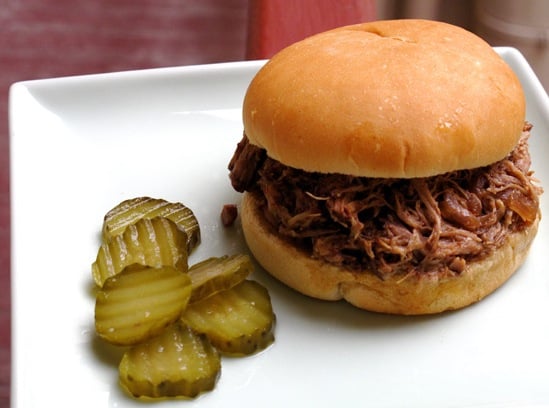 Slow-Cooker Pulled-Pork Sandwiches