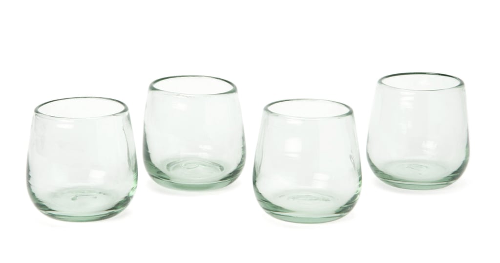 Cantina Recycled Glass Stemless Wine Glass ($48)