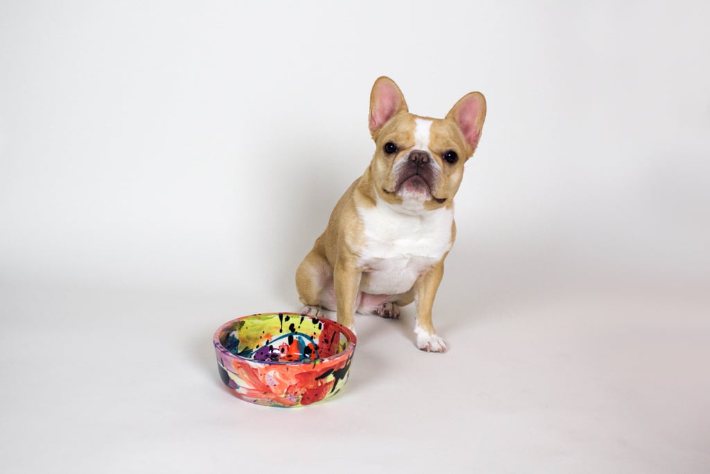 btw CERAMICS | Wacky Dog Bowl ($50)
Ella Bean: “For the hipster dog who prefers a custom approach to dining, this bowl is unique and hand made in Brooklyn, NY.”