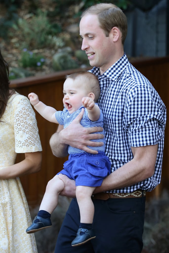 George's visit to the Taronga Zoo in Sydney, Australia, on April 20.