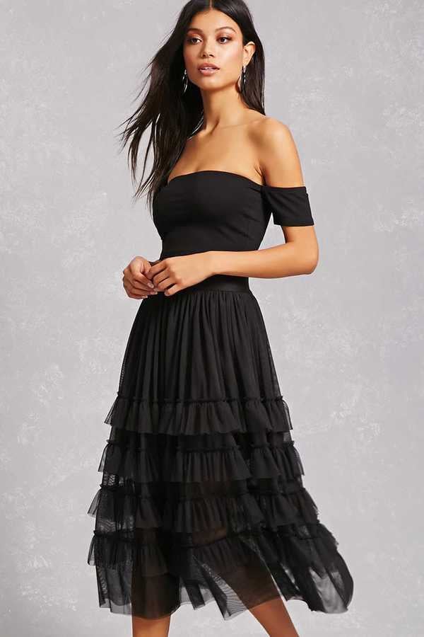 Forever 21 Kikiriki Tulle Skirt