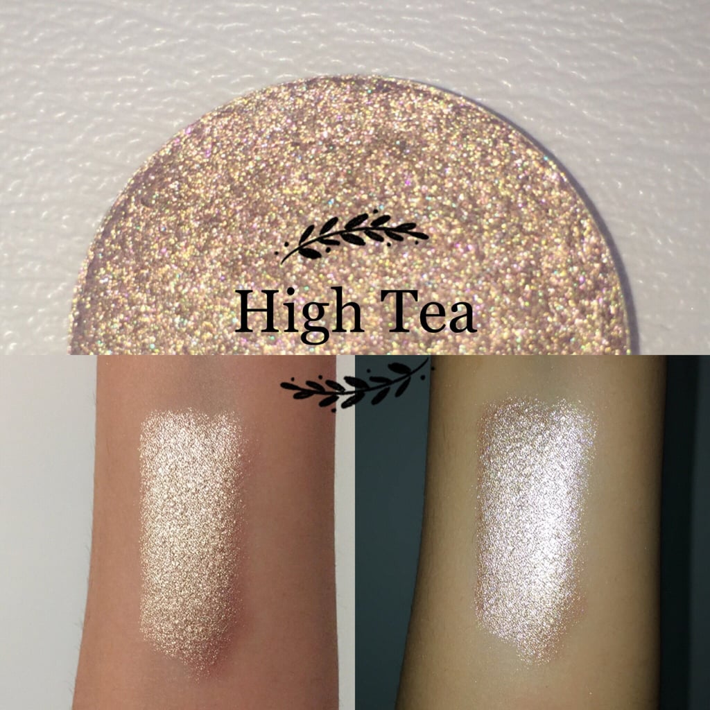 You may not be able to actually have tea with Mrs. Potts and Chip, but you can still think of them when you wear this sparkly EnchantedLustre High tea single pan highlighter and eye shadow ($6).