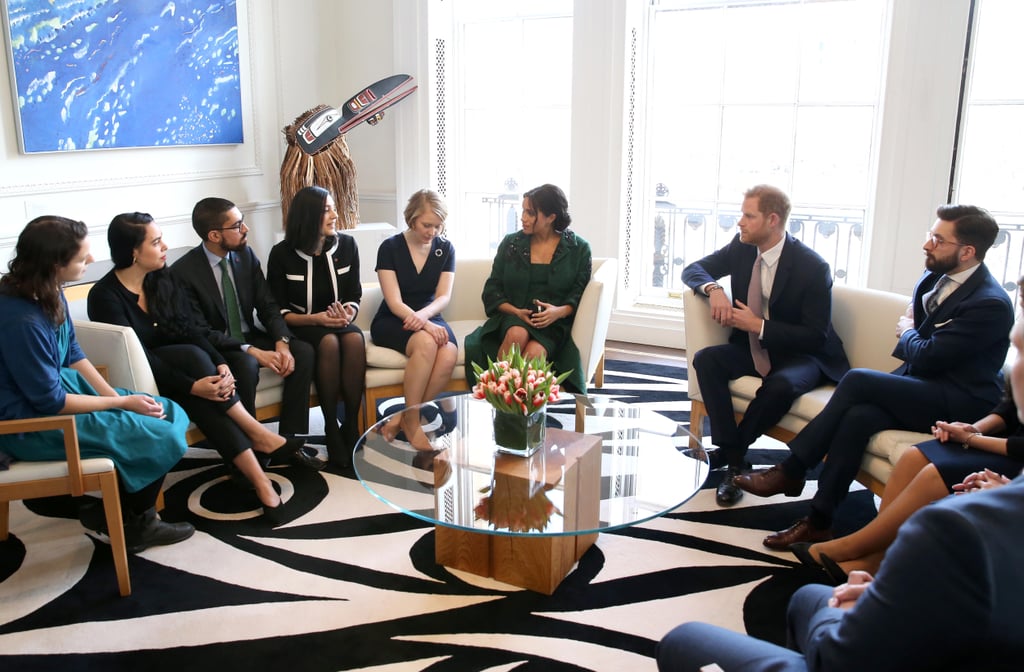 Meghan Markle and Prince Harry at Canada House March 2019