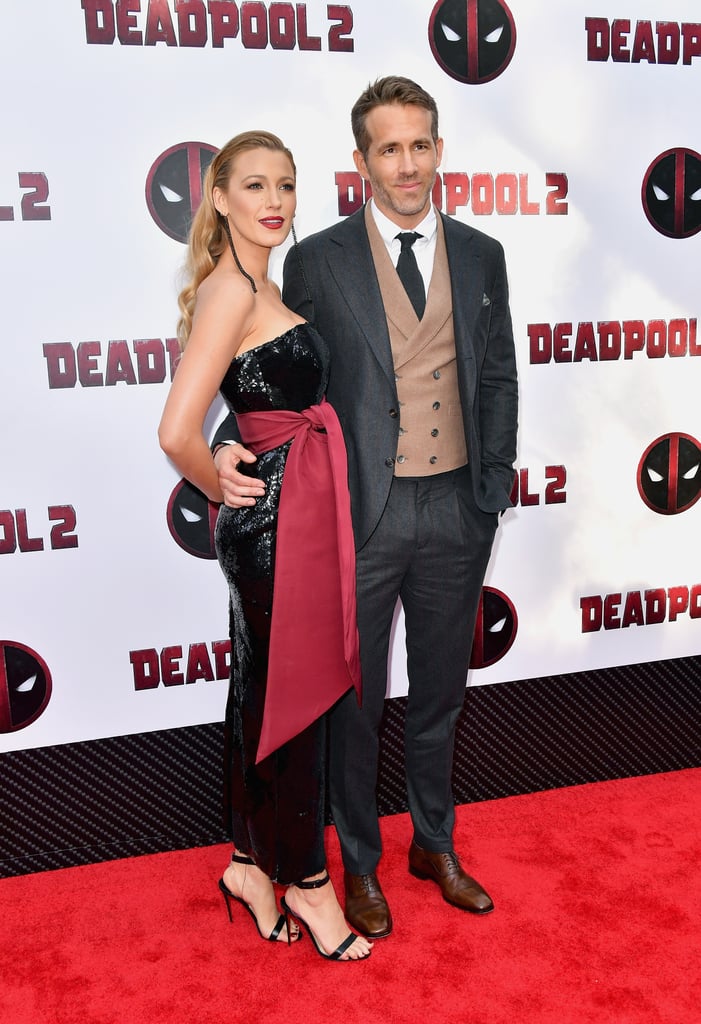 Blake Lively and Ryan Reynolds at Deadpool 2 Premiere