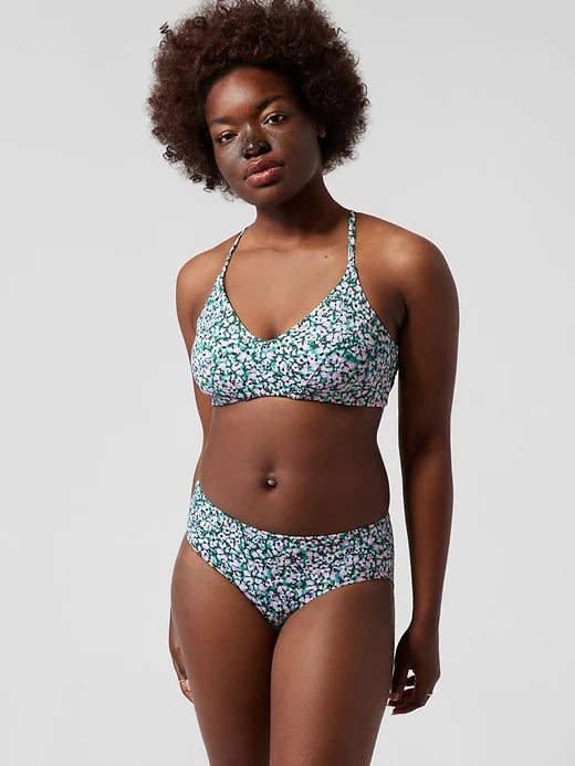 Triangle Printed Bikini Top