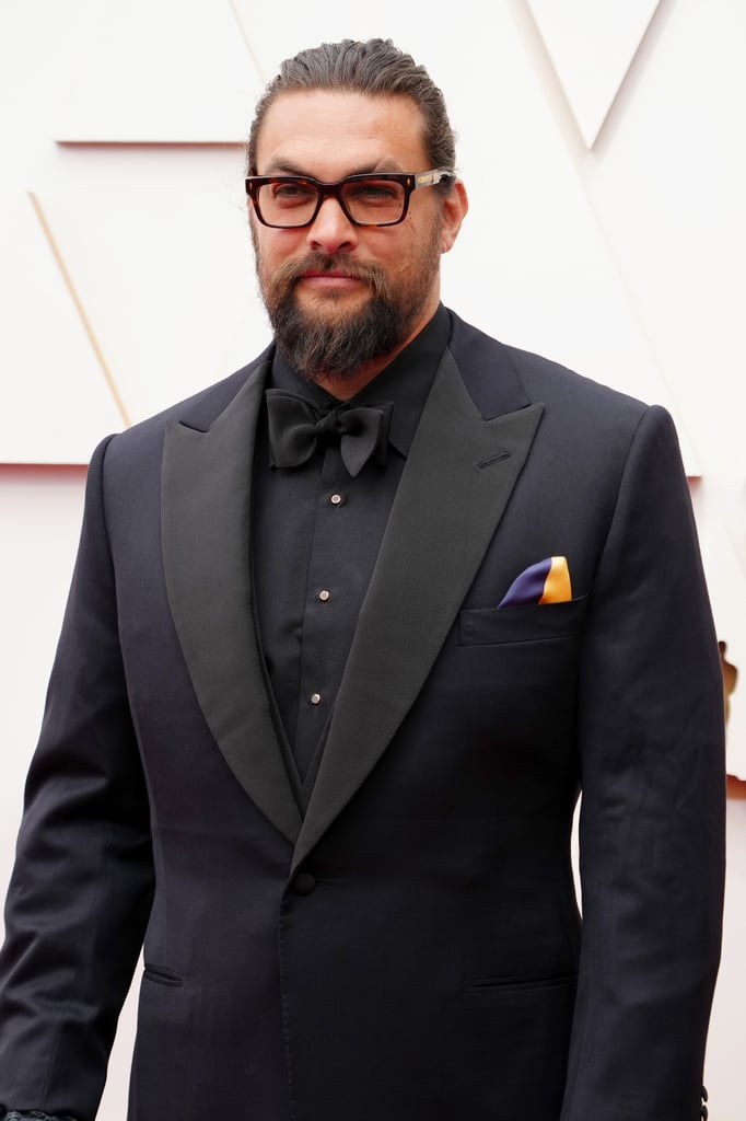 Jason Momoa's French Braid at the Oscars 2022