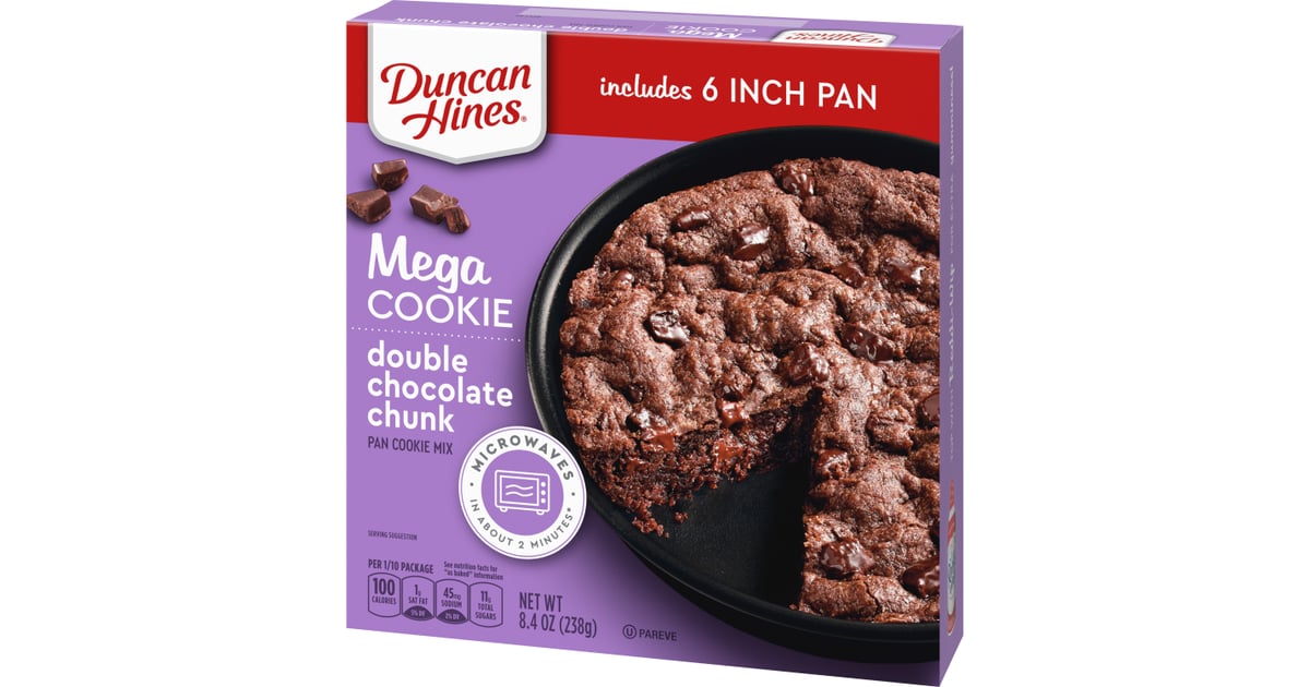 Duncan Hines Mega Double Chocolate Chunk Cookie Mix (8.4 Ounces