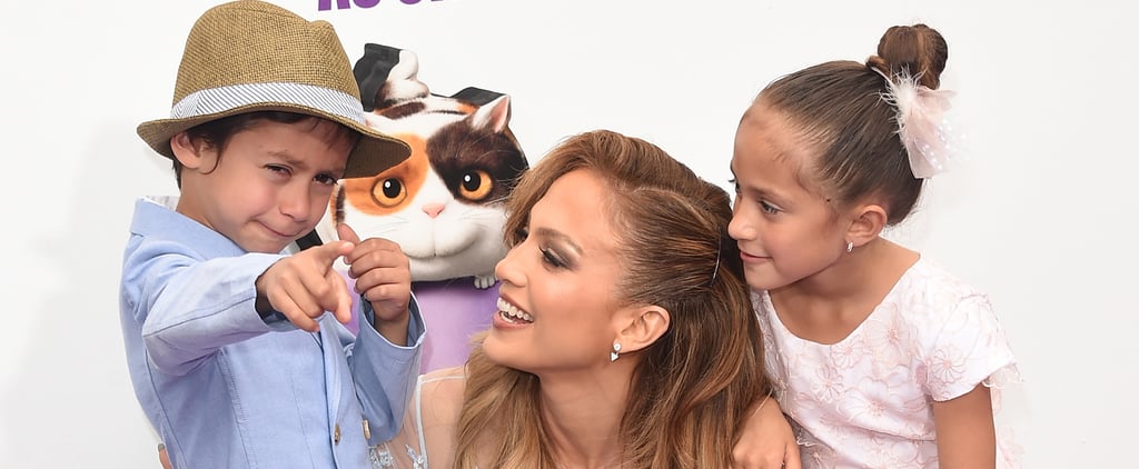 Jennifer Lopez's Twins Are Ready For Christmas
