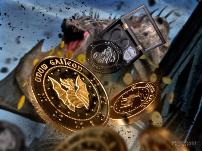 Harry Potter Money in the Bank Gringotts Coin Collection