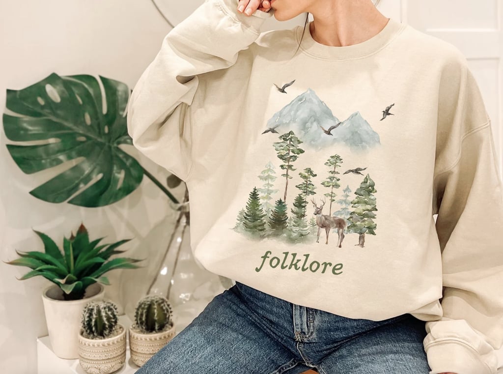 A "Folklore" Sweatshirt For the Taylor Swift Fan