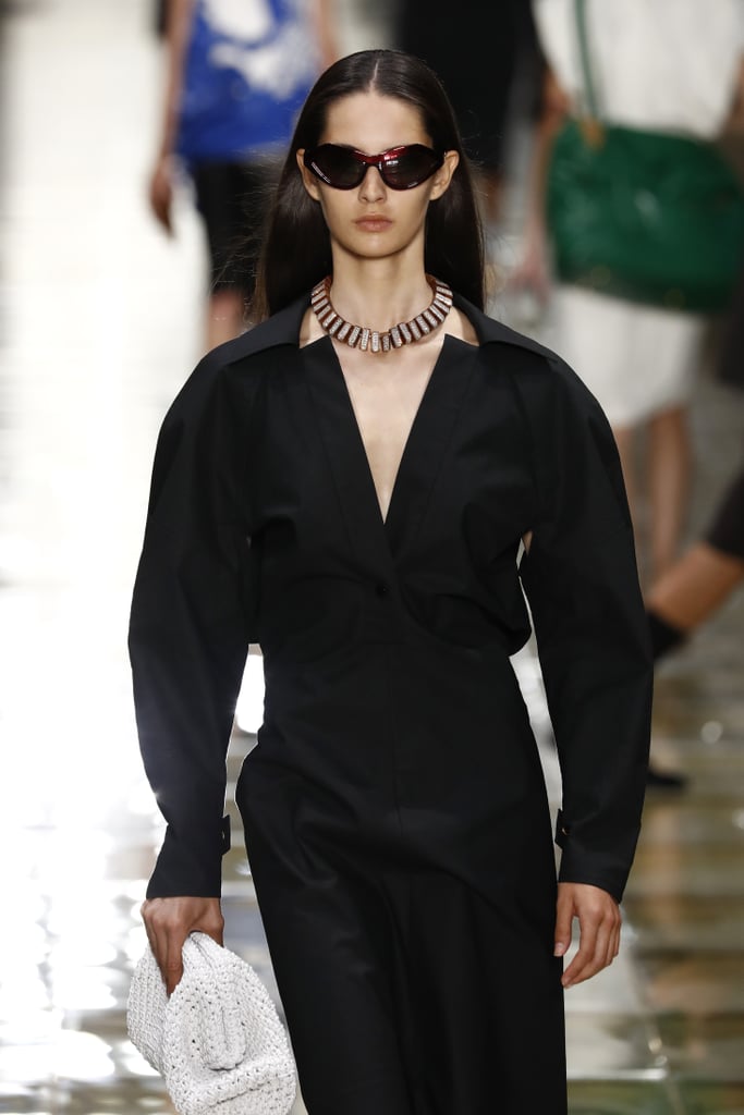 A Bottega Veneta Bag on the Runway During Milan Fashion Week | New ...