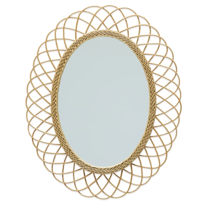 Rattan Wall Mirror
