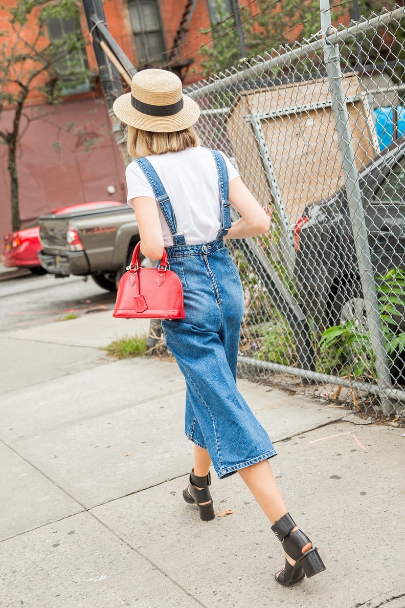 Overalls With Room, Cropped So You Can Show Off Your New Sandals