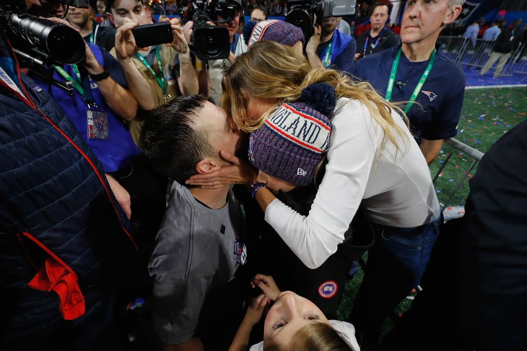 Tom Brady and Gisele Bündchen at 2019 Super Bowl Pictures