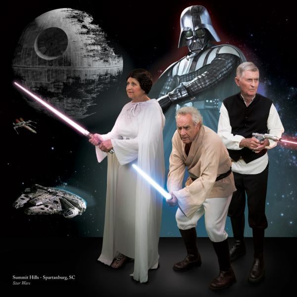 Seniors Photoshopped Into Movie Scenes