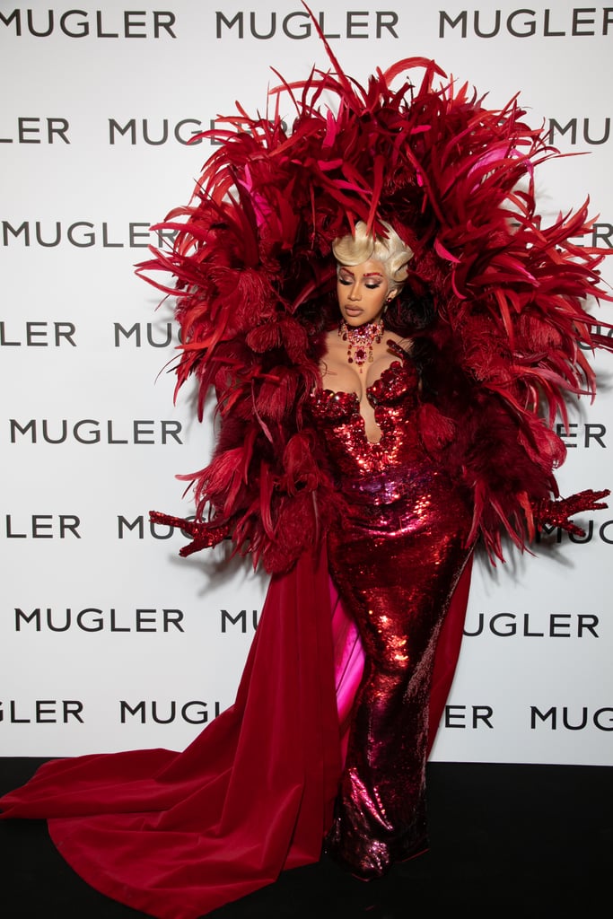 Cardi B Honors Late Designer Thierry Mugler on Instagram