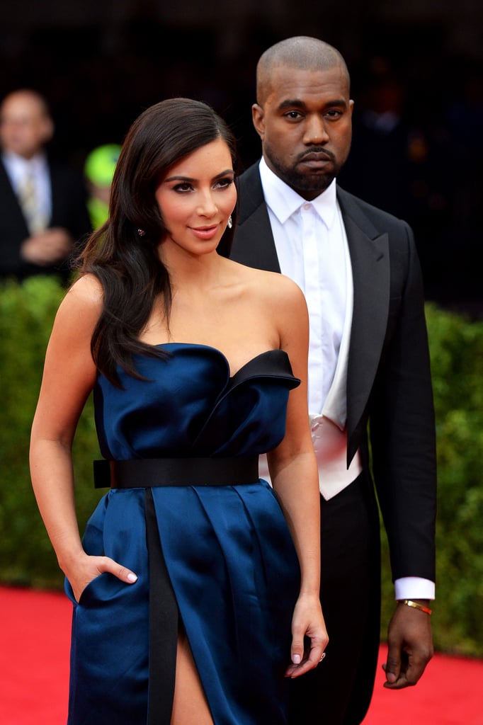 Kim and Kanye made their second Met Gala appearance in May 2014.