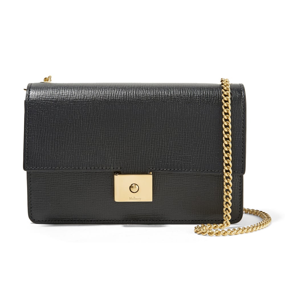 Mulberry Cheyne Textured-leather Clutch - Black ($845)