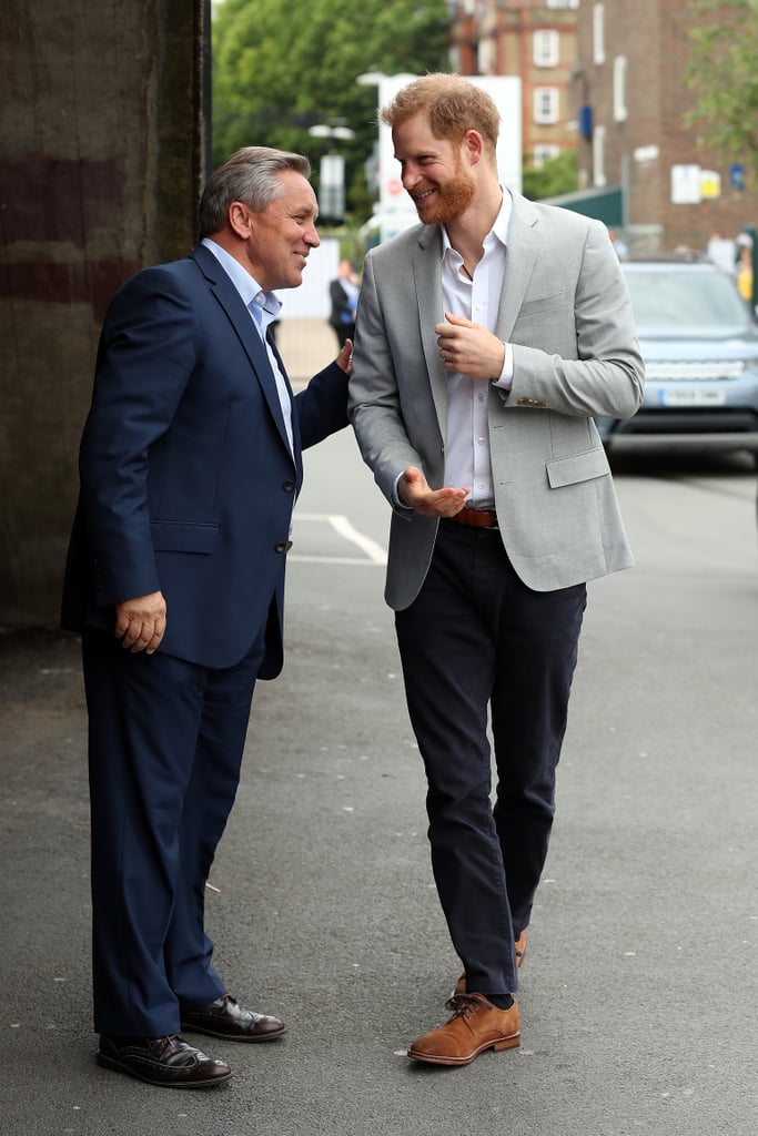 Prince Harry at Made by Sport Launch in London June 2019