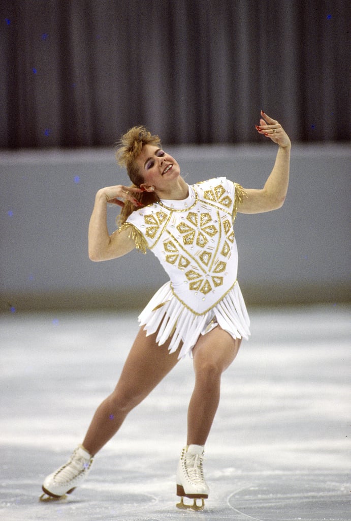 Harding at a US figure skating competition in 1992.