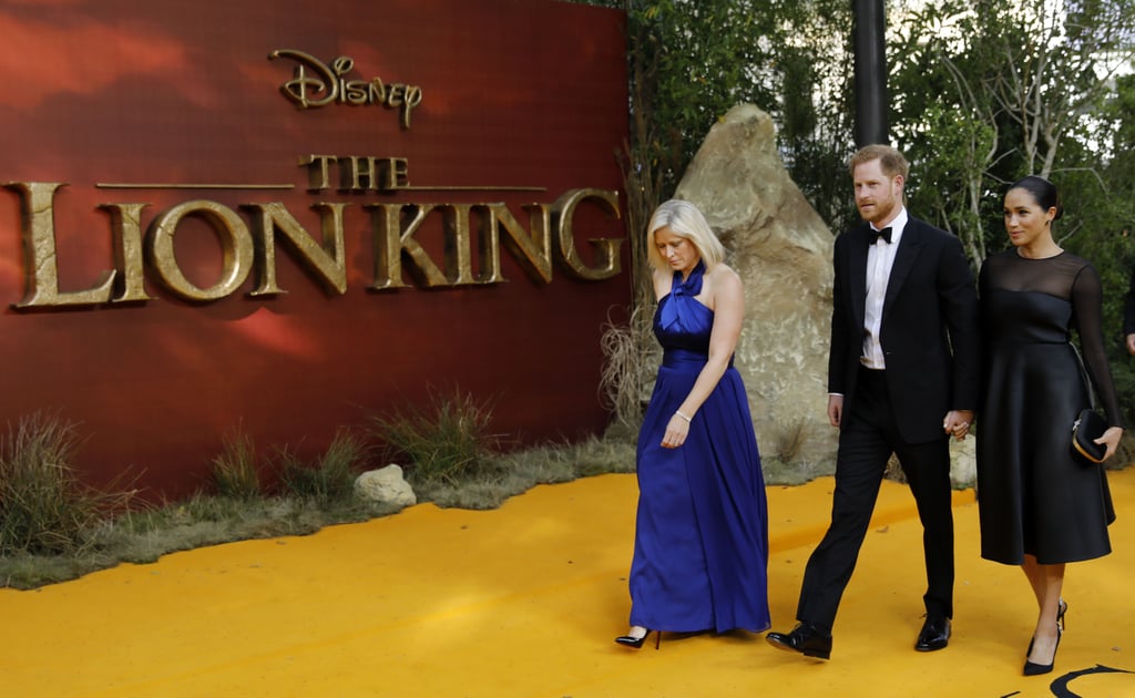 Meghan Markle Prince Harry Lion King Premiere Pictures 2019