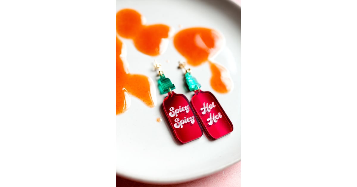 A Stylish Find Sriracha Hot Sauce Earrings 13 Gifts For People Who