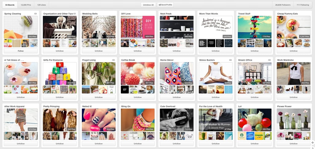 Pinterest Boards