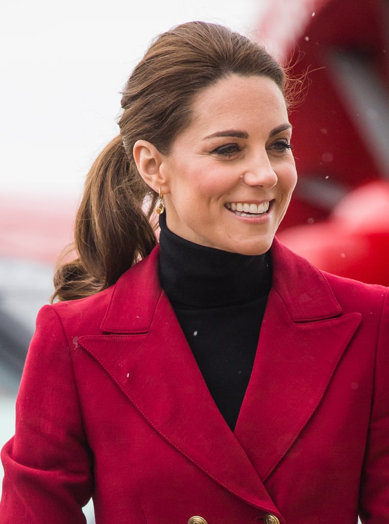 Kate Middleton Red Jacket May 2019