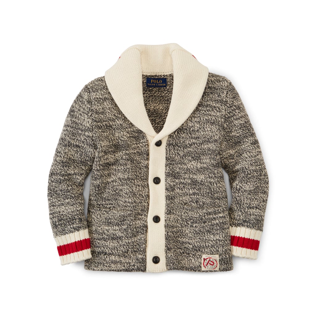Ralph Lauren Ragg Cotton Shawl Cardigan | Adorable Back-to-School Shopping For Kids | POPSUGAR 