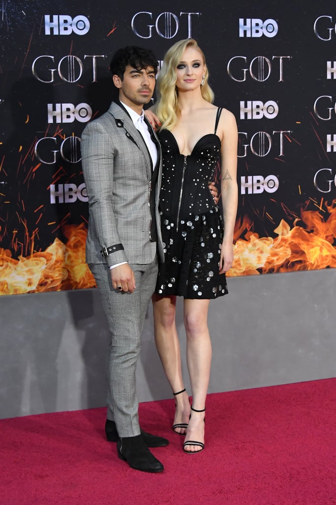 Sophie Turner Louis Vuitton Dress Game of Thrones Premiere