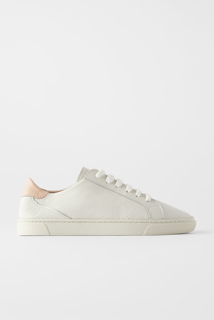 soft neon sneakers zara