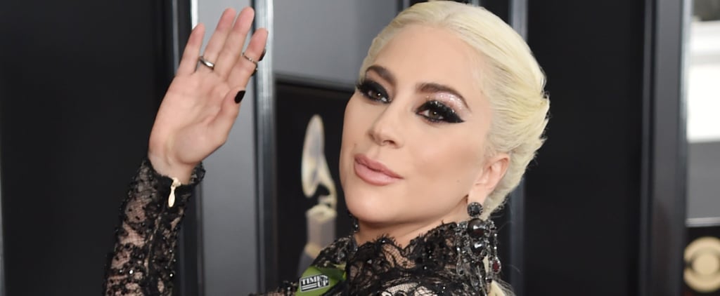Lady Gaga at the 2018 Grammys