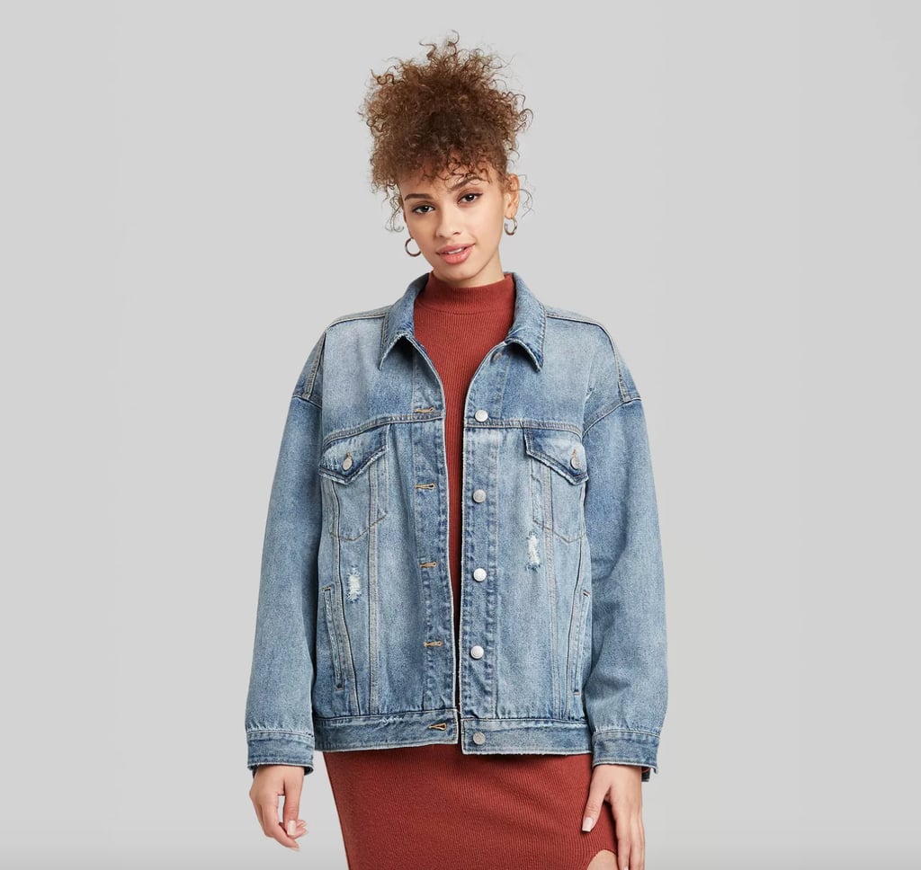 Double Down on Denim: Wild Fable Denim Trucker Jacket